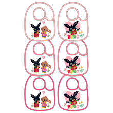 BAVETTA CONFEZIONE DA 6 PZ 24X19 CM 