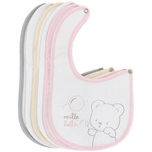 BAVETTE SCATOLATA CON CLIP IN CONFEZIONE DA 6 PEZZI 