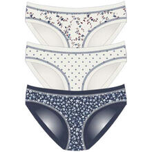 CONFEZIONE SLIP 3 PEZZI FANTASIA CON BORDINO 