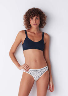 CONFEZIONE SLIP 3 PEZZI FANTASIA CON BORDINO 