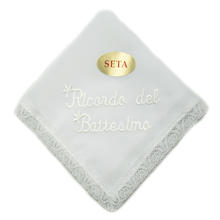 FAZZOLETTI BATTESIMO SETA 