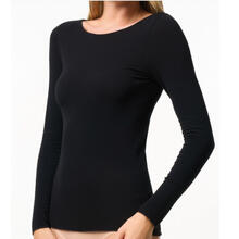 MAGLIA DONNA MANICA LUNGA SCOLLO MADONNA IN CASHMERE 