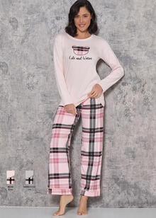 PIGIAMA DONNA INTERLOCK 