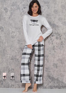 PIGIAMA DONNA INTERLOCK 