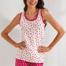 PIGIAMA DONNA MEZZA MANICA PANTALONCINO 