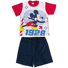 PIGIAMA NEONATO COTONE MANICA CORTA MICKEY 