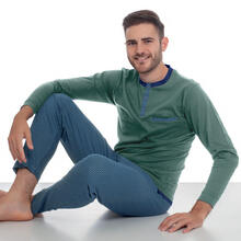 PIGIAMA UOMO LUNGO JERSEY 
