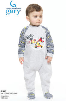 PIGIAMONE NEONATO FELPA 