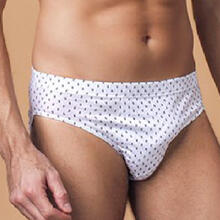 SLIP UOMO FANTASIA FONDO CHIARO COTONE MERCERIZZATO 