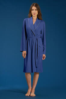 VESTAGLIA DONNA SCIALLATA MANICA LUNGA JERSEY 