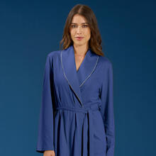 VESTAGLIA DONNA SCIALLATA MANICA LUNGA JERSEY 