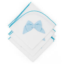 3 QUADRATI DI MUSSOLA DI COTONE 