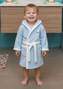 ACCAPPATOIO NEONATO CON CAPPUCCIO 