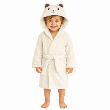 ACCAPPATOIO NEONATO CON CAPPUCCIO A FORMA DI ORSETTO 