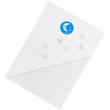 ACCAPPATOIO NEONATO TRIANGOLO IN SPUGNA IDROFILA 75X75 CM 