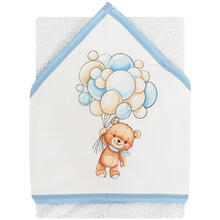 ACCAPPATOIO NEONATO TRIANGOLO STAMPATI 75X75 CM 