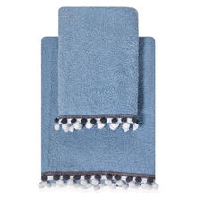 ASCIUGAMANI 1+1 IN SPUGNA DI COTONE CM 60X110 E CM 40X60 