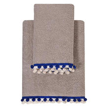 ASCIUGAMANI 1+1 IN SPUGNA DI COTONE CM 60X110 E CM 40X60 