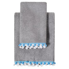 ASCIUGAMANI 1+1 IN SPUGNA DI COTONE CM 60X110 E CM 40X60 