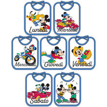 BAVETTA SETTIMANA IN SCATOLA DISNEY 