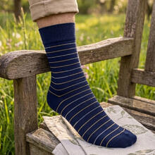 CALZA UOMO CORTA COTONE ELASTICIZZATO MERCERIZZATO 
