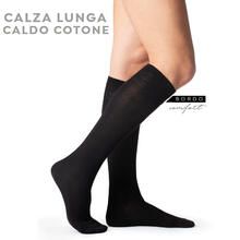 CALZA UOMO LUNGA CALDO COTONE 