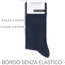 CALZA UOMO LUNGA CALDO COTONE 