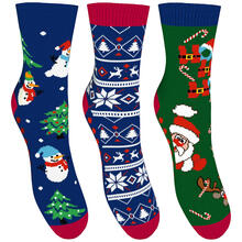 CALZINO BIMBO ANTISCIVOLO NATALE