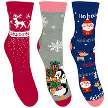 CALZINO BIMBO ANTISCIVOLO NATALE 