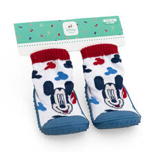 CALZINO CON SUOLA IN GOMMA ANTISCIVOLO MICKEY 