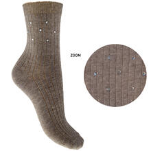 CALZINO CORTO DONNA  CALDO COTONE 