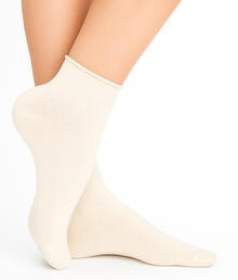 CALZINO CORTO DONNA IN COTONE MERCERIZZATO 