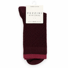 CALZINO DONNA CALDO COTONE MODA 