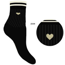 CALZINO DONNA CORTO CALDO COTONE MODA 