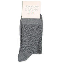 CALZINO DONNA FANTASIA CALDO COTONE 
