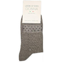 CALZINO DONNA FANTASIA CALDO COTONE 
