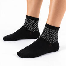 CALZINO DONNA FANTASIA CALDO COTONE 