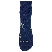 CALZINO DONNA MODA COTONE 200 AGHI LEGGERO 