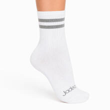 CALZINO DONNA TIPO TENNIS CON RIGHE 