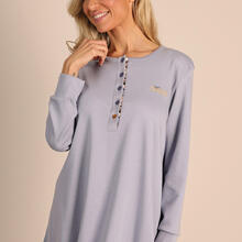 CAMICIA DA NOTTE DONNA INTERLOCK 