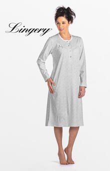 CAMICIA DA NOTTE DONNA INTERLOCK 