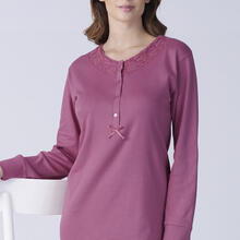CAMICIA DA NOTTE DONNA INTERLOCK 