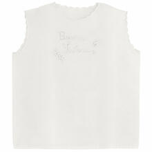 CAMICINA DELLA FORTUNA IN PURO COTONE CON RICAMO A MANO 