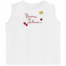 CAMICINA DELLA FORTUNA IN SETA CON RICAMO A MANO ASSORTITO 