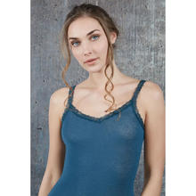 CANOTTIERA DONNA SPALLINA STRETTA IN CASHMERE 