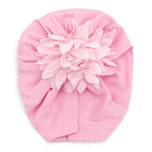 CAPPELLINO NEONATA ESTIVO MODELLO TURBANTE 