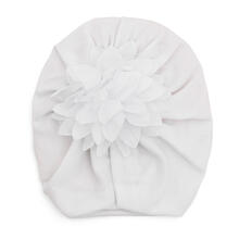 CAPPELLINO NEONATA ESTIVO MODELLO TURBANTE 