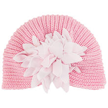 CAPPELLINO NEONATA MODELLO TURBANTE MADE IN ITALY 