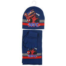 CAPPELLINO+SCIARPA+GUANTI SPIDERMAN 