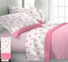 CCOMPLETO LETTO 2 PIAZZE FLANELLA DI COTONE 